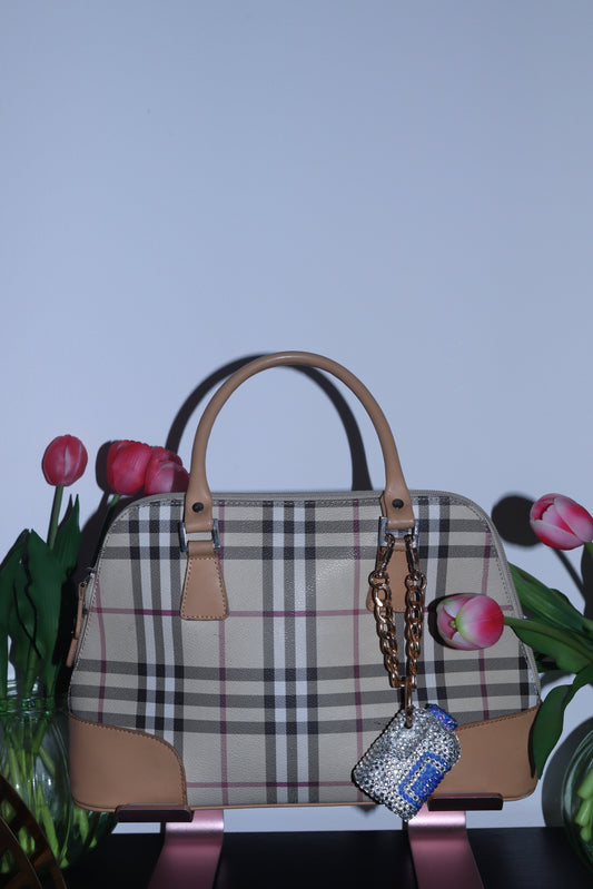 MILK BAG CHARM - RHINESTONE - GOLD CHAIN - DELTA OF PHOENIX