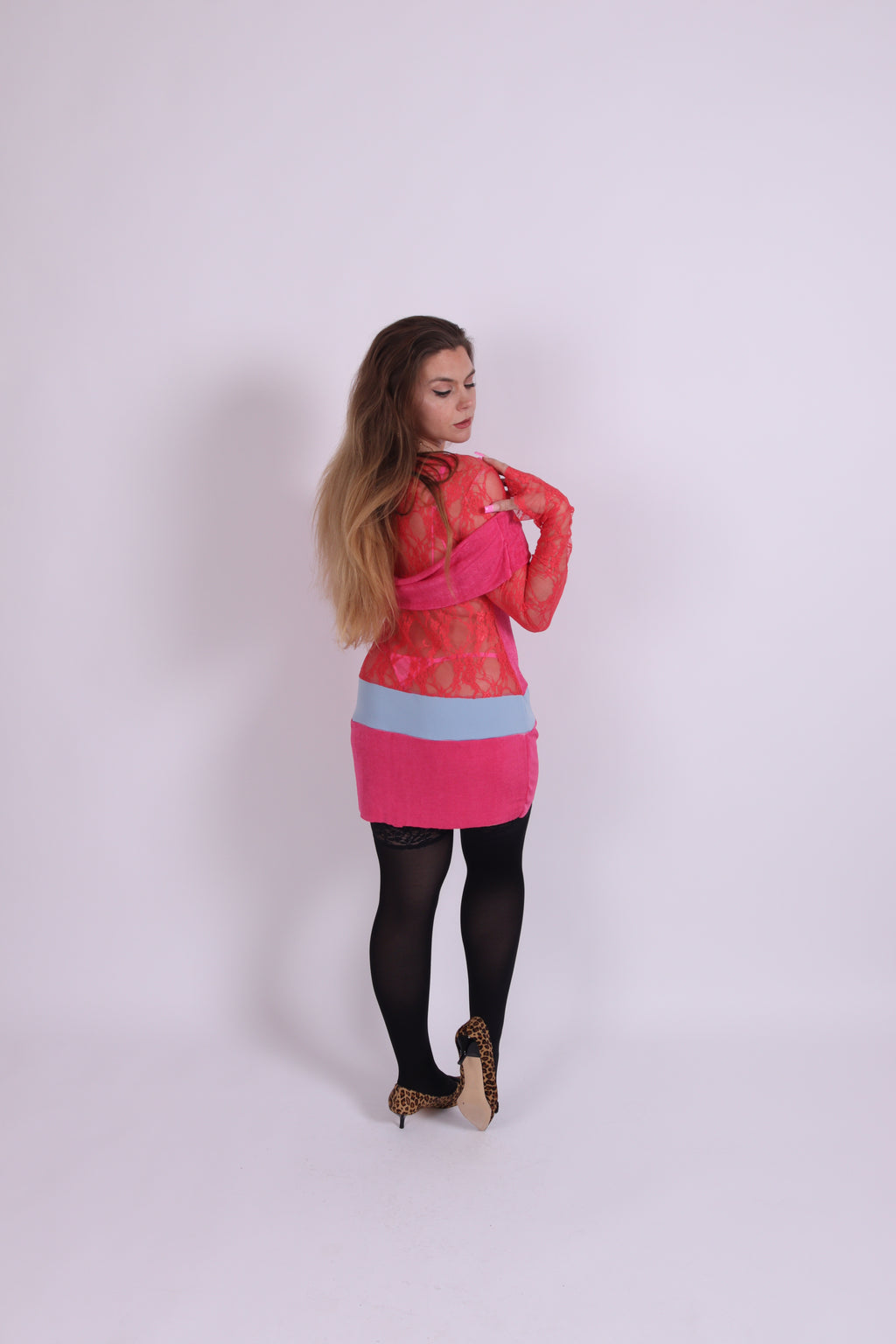 COOLIDGE ✧ Slinky Pink Mini Dress