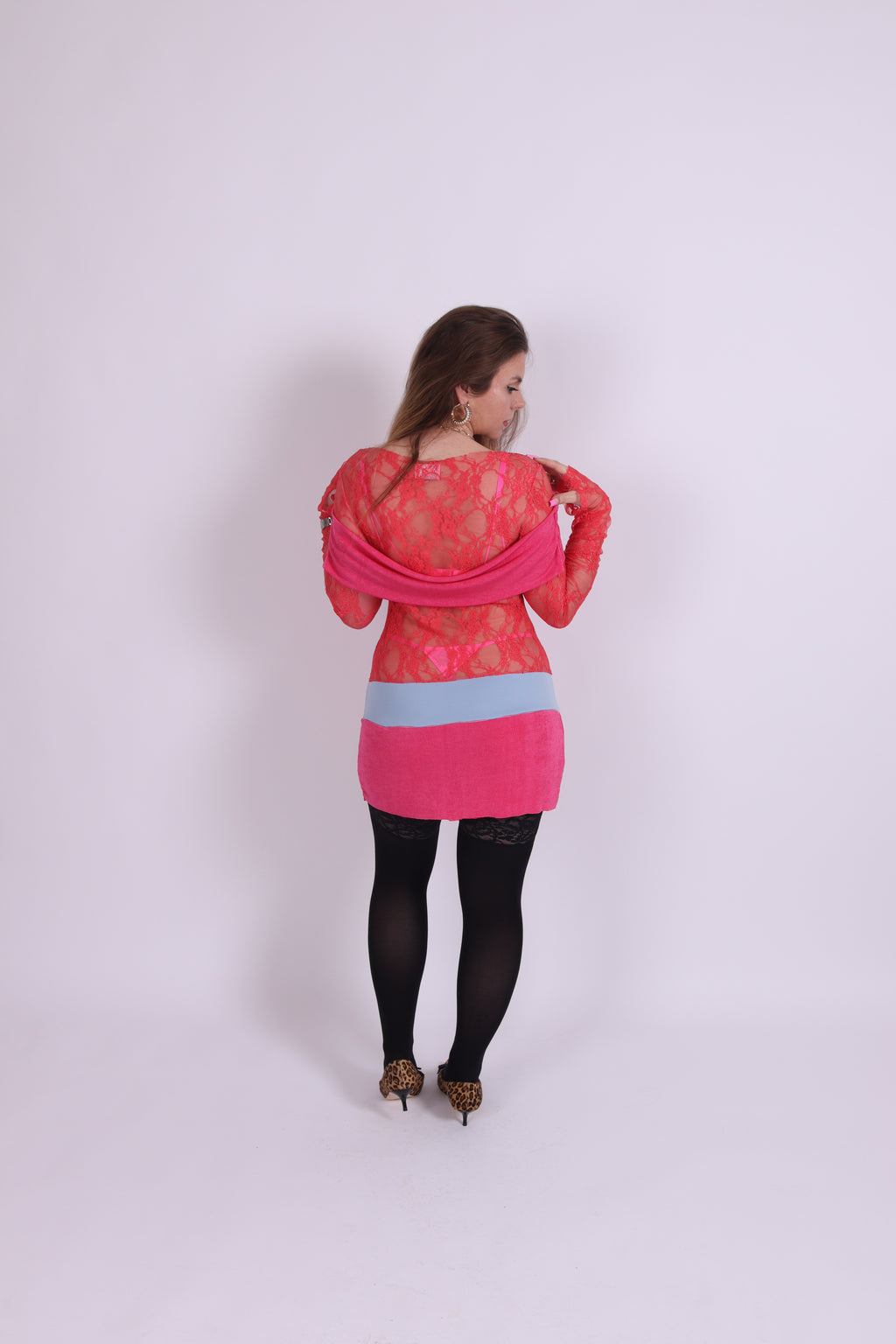 COOLIDGE ✧ Slinky Pink Mini Dress