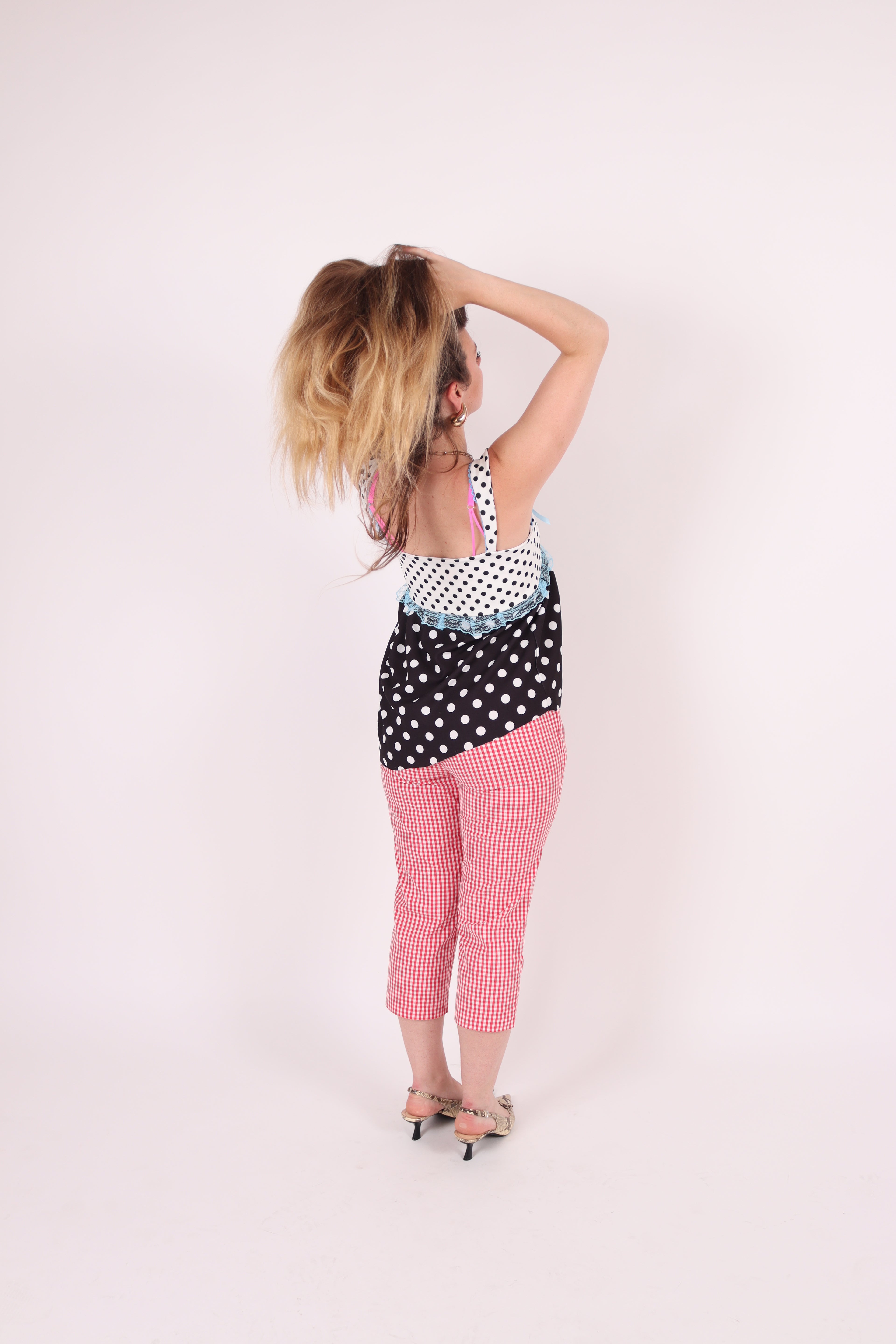NINA ✧ Polka Dot Asymmetric Top