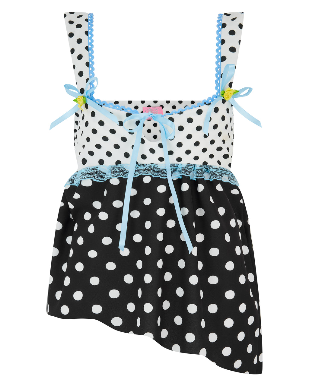 NINA ✧ Polka Dot Asymmetric Top