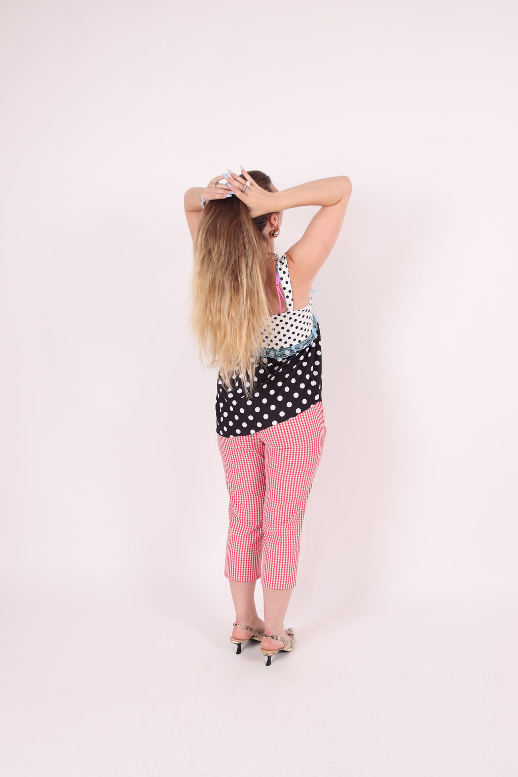 NINA ✧ Polka Dot Asymmetric Top