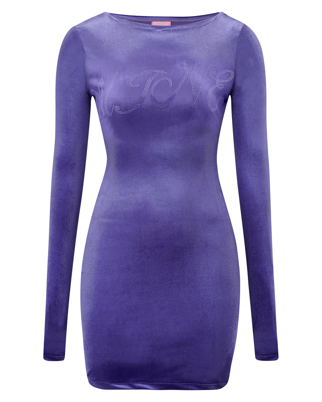MORGAN ✧ Purple Velvet Mini Dress