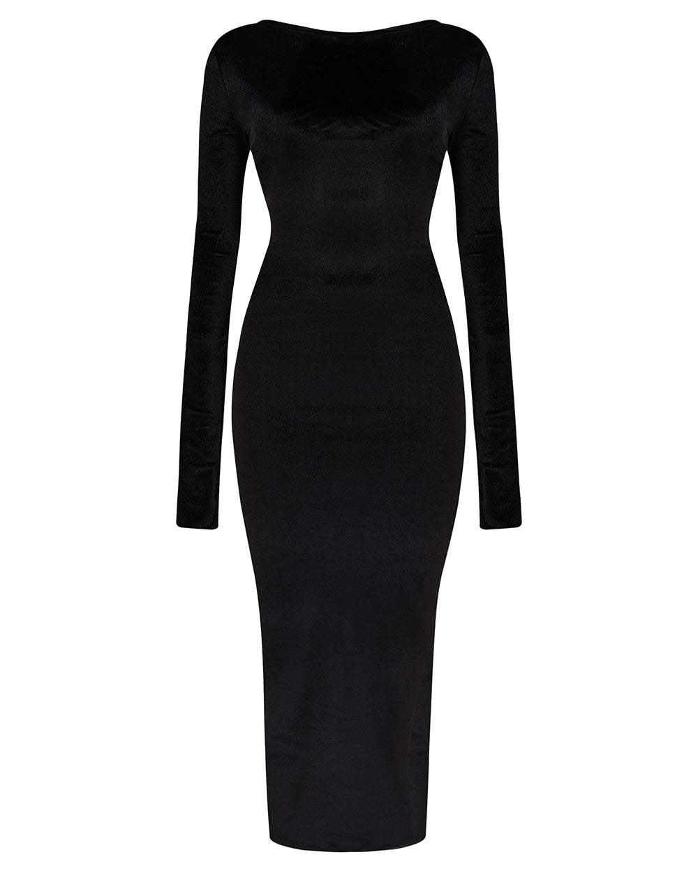 Morticia Dress ♡ Black Velvet Maxi Dress