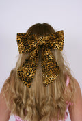 BUNNY BOW ✧ in Leopard Print Cotton