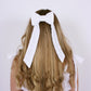 LONG HAIR BOW ✿ in Luxe White Broderie Anglaise Cotton