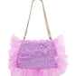 PRESLEY 33' BAG ✧ In Cerise Ruffle Organza