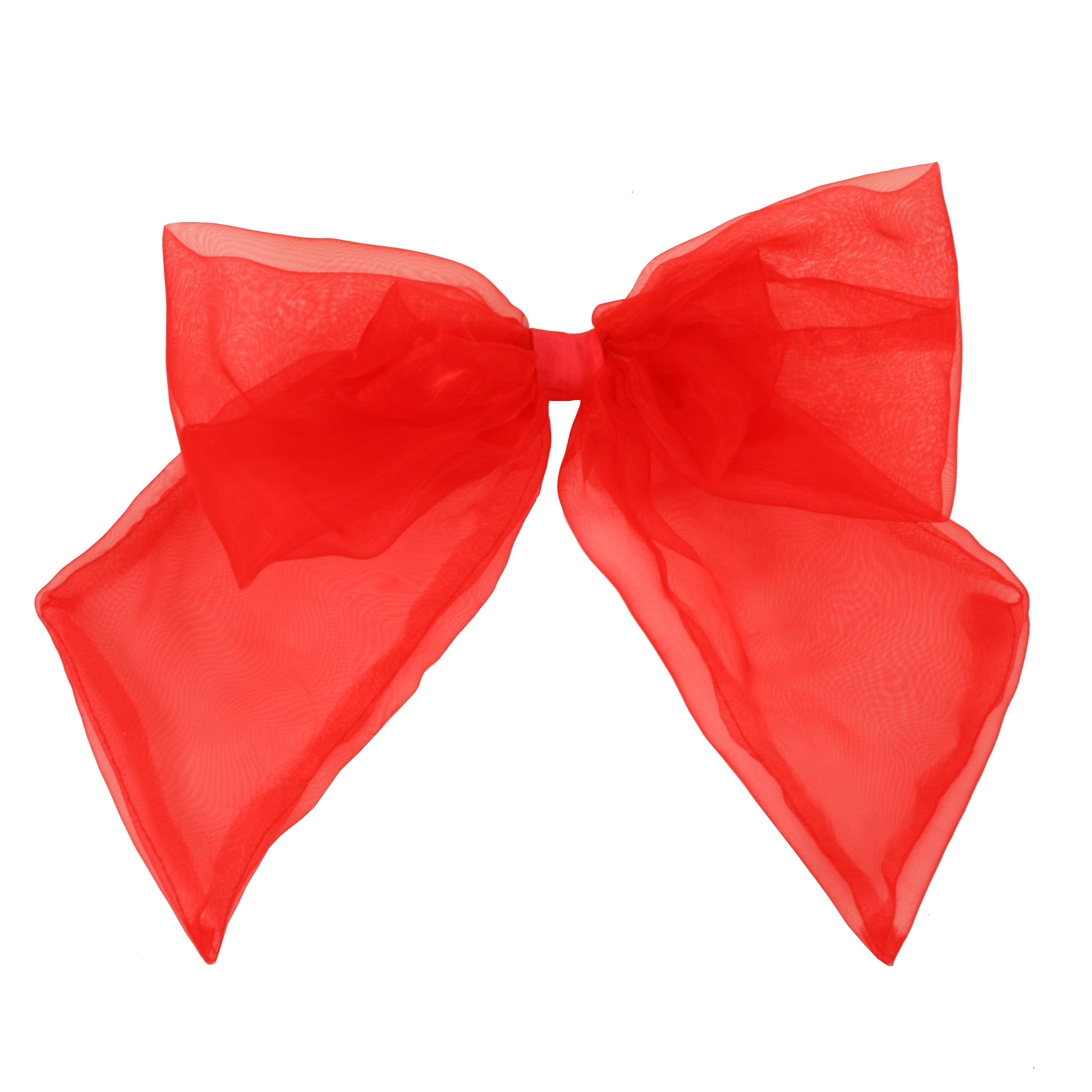 BUNNY BOW ✧ in Luxe Red Organza
