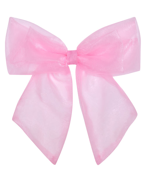 BUNNY BOW ✧ in Luxe Bubblegum Pink Organza