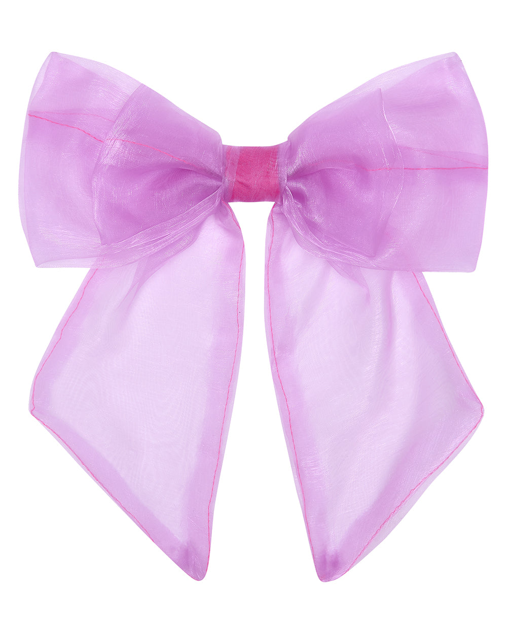 BUNNY BOW ✧ in Luxe Cerise Pink Organza