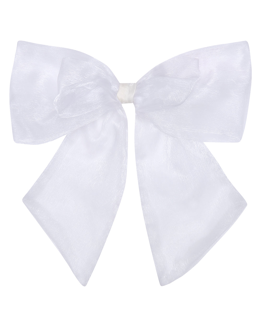 BUNNY BOW ✧ in Luxe White Organza