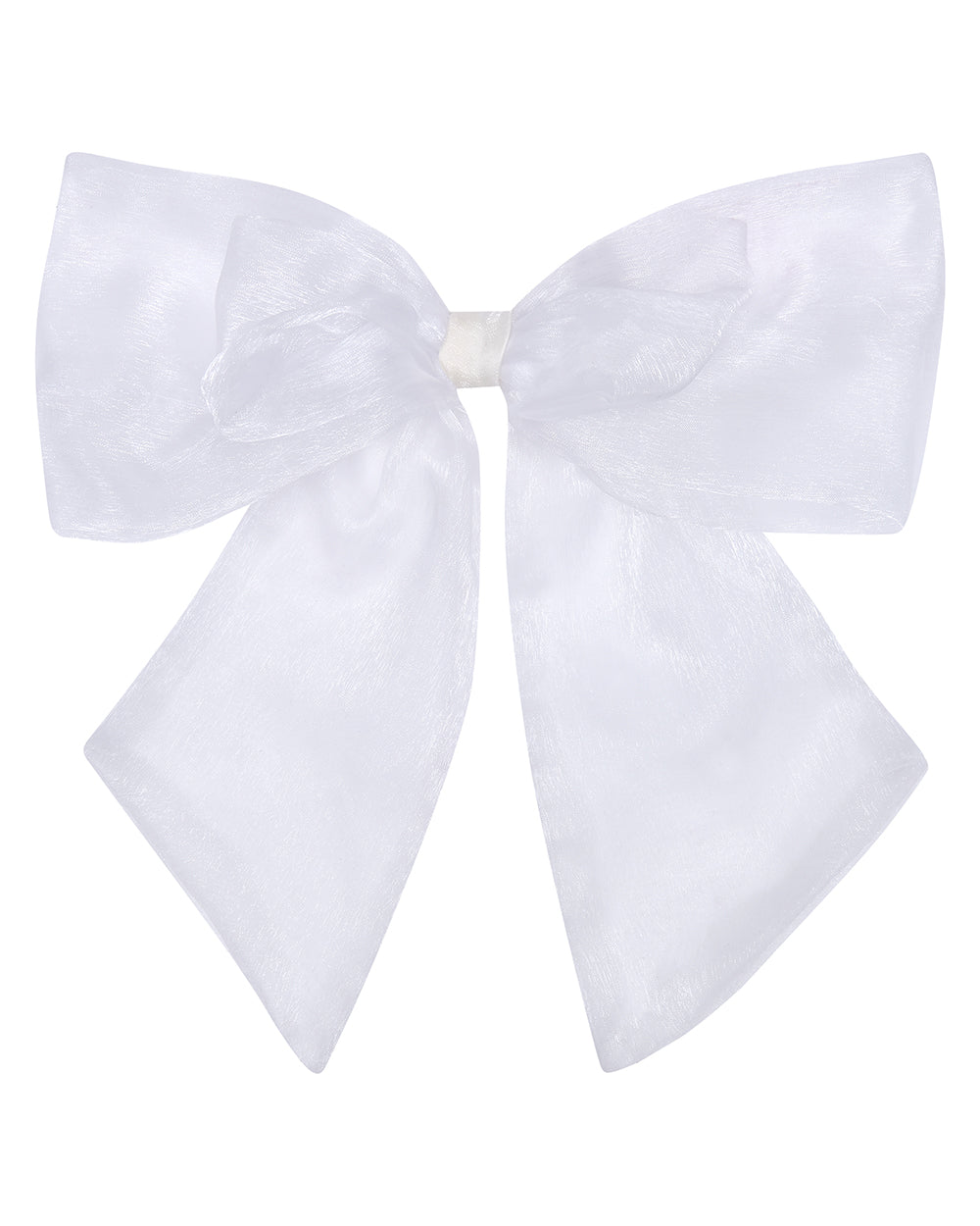 XL OVERSIZED BOW ✿ in Luxe White Organza