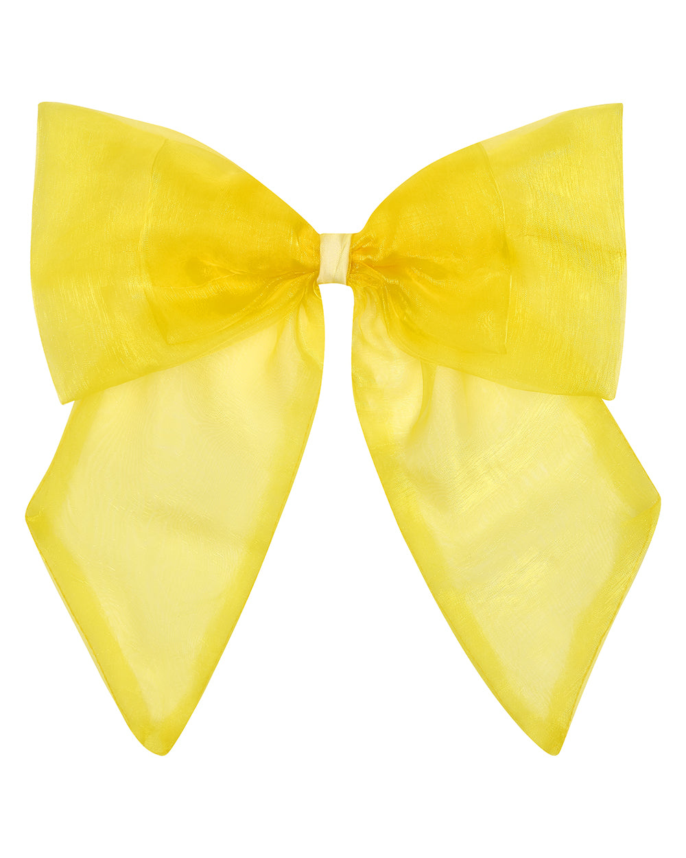 BUNNY BOW ✧ in Luxe Sunshine Yellow Organza
