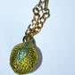LEMON BAG CHARM - RHINESTONE - GOLD CHAIN - DELTA OF PHOENIX