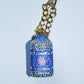 MILK BAG CHARM - RHINESTONE - GOLD CHAIN - DELTA OF PHOENIX