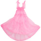 BARBIE Bubblegum Pink Organza Dress DELTA OF PHOENIX